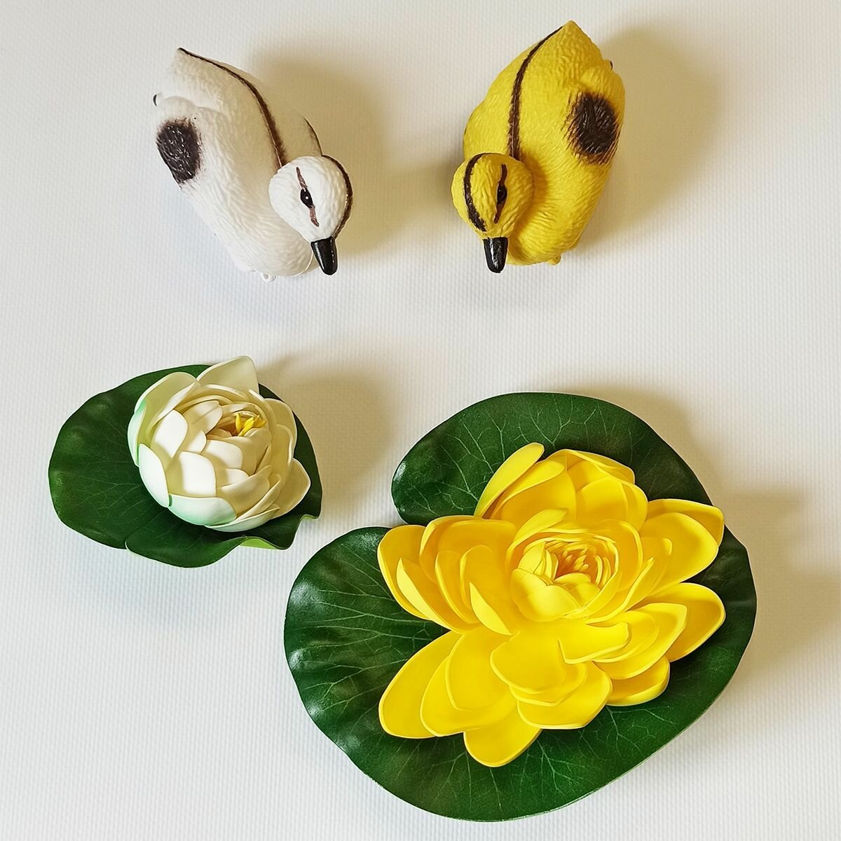 Садовые фигурки для сада и дачи набор, 4 шт.