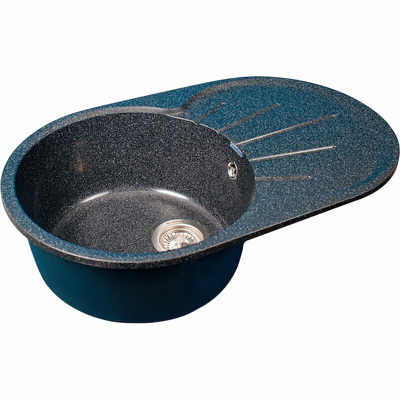 фото Кухонная мойка GranFest Rondo GF-R750L Черная