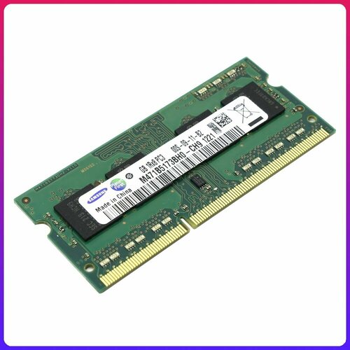 SODIMM DDR3 8GB 1600MHz (PC3-12800) Samsung модуль памяти qumo ddr3 dimm 1600mhz pc3 12800 8gb qum3u 8g1600c11r
