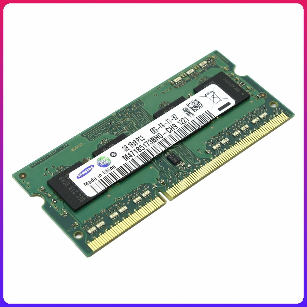 SODIMM DDR3 4GB 1600MHz 1.35V (PC3L-12800) Samsung