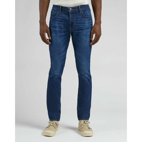 джинсы классические lee размер 30 33 синий Джинсы классические Lee, размер 33/32, синий