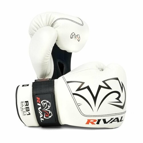 Перчатки боксерские RIVAL RB1 ULTRA BAG GLOVES 2.0, размер L, белые