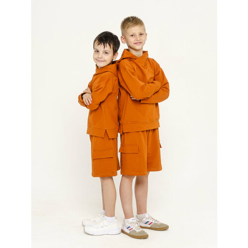 Комплект одежды Sova Lina, размер 98, оранжевый комплект одежды sova lina размер 98 оранжевый