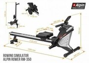 Гребной тренажер магнитный Alpin Rower RM-350