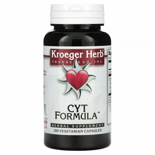 Kroeger Herb Co, CYT Formula , 100 Vegetarian Capsules
