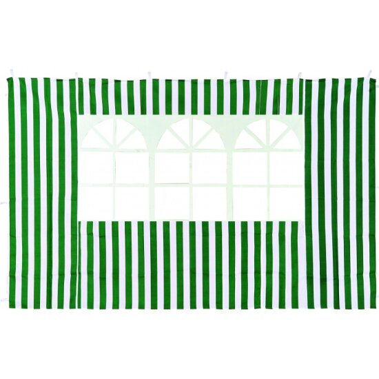 Стенка с окном Green Glade для садовых тентов   1032 1028 1033 1036 1086 1040 1023 зеленая