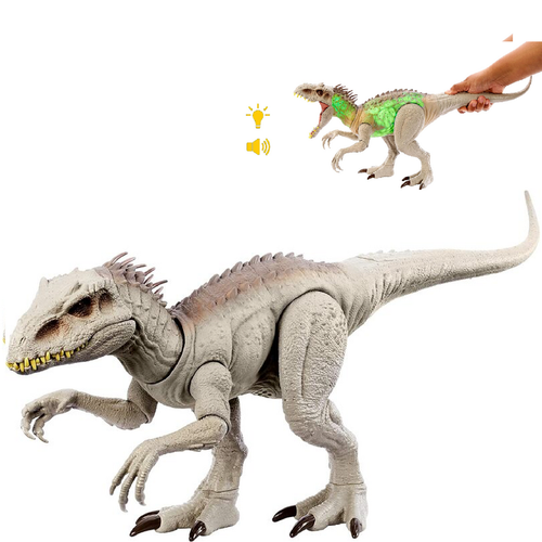 Динозавр Jurassic world Indominus Rex Индоминус Рекс 53 см HNT64 интерактивная игрушка динозавр рекс