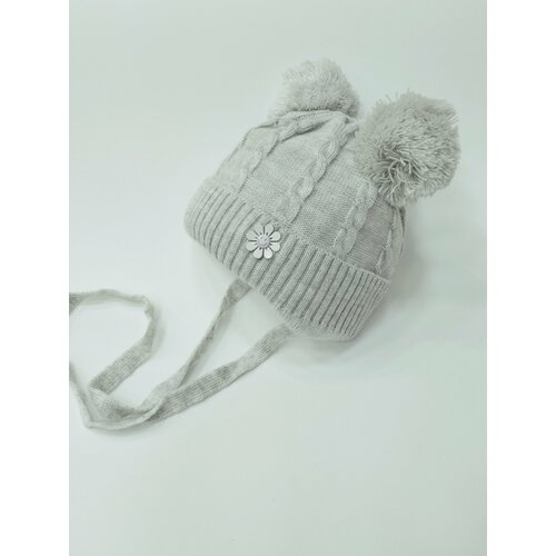 фото Шапка мой ангелок, размер 35-40, серый