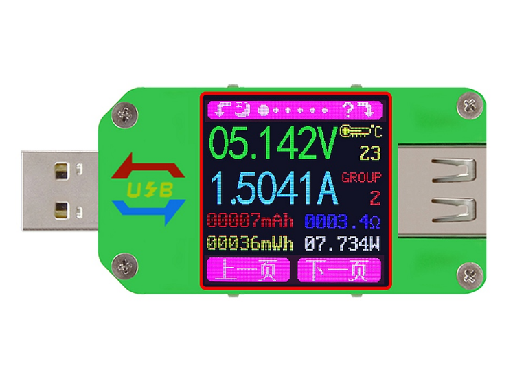 фото USB тестер RuiDeng Model: UM24