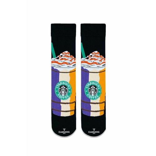 фото Носки carnavalsocks, размер 37-44, черный