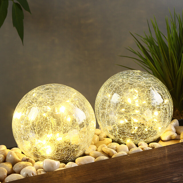 фото Koopman Садовый солнечный светильник Solar Bosco 15 см, IP44 DX9510130