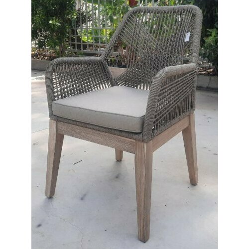 Кресло деревянное плетеное ReeHouse Viet Nam Натуральный