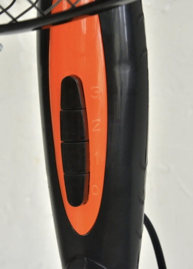 Вентилятор напольный 5 лопастей черный, вентилятор напольный 3 режима, напольный вентилятор с 5 лопастями, вентилятор напольный черный, вентилятор - фотография № 3