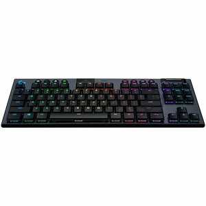 Logitech G915 Tenkeyless Lightspeed Wireless RGB Mechanical Gaming Keyboard Carbon 920 009536