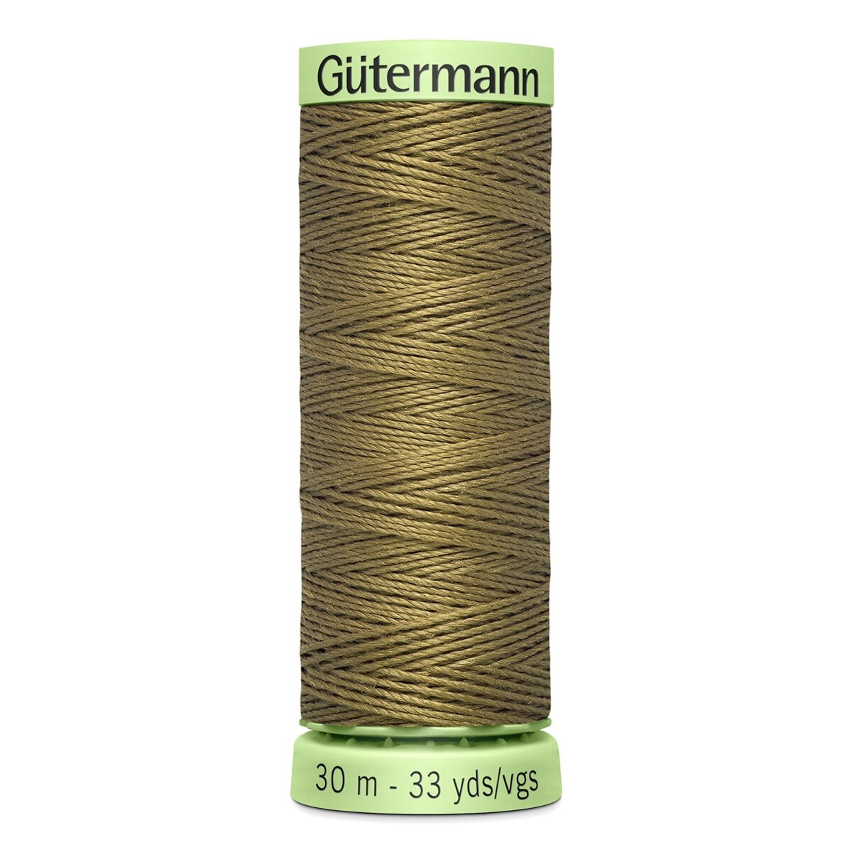 Декоративная нить Gutermann Top Stitch 30/30 м для декоративной отстрочки, 100% полиэстер, цвет 528 защитно-оливковый, 5 шт (3)