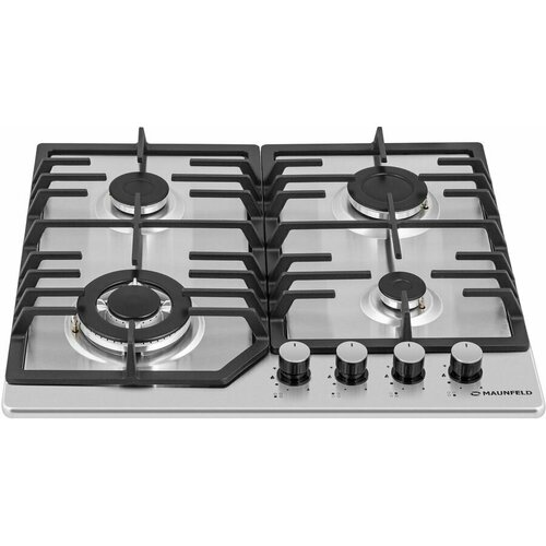 Газовая варочная панель MAUNFELD EGHS6443CSG независимая нержавеющая сталь 2384400₽