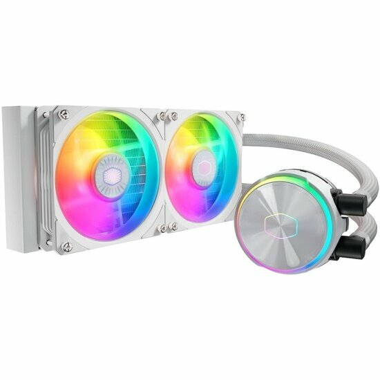 СВО для процессора Cooler Master MasterLiquid PL240 Flux White Edition MLY-D24M-A23PZ-RW