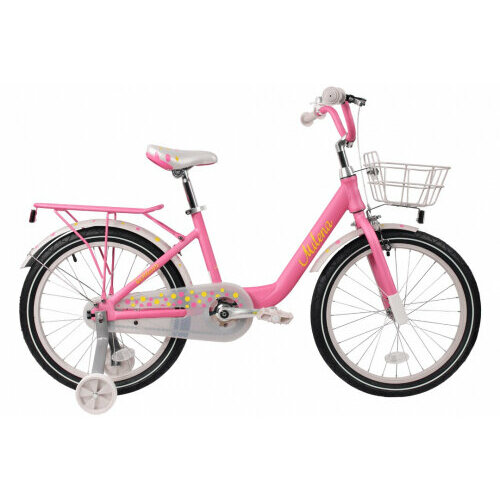 Детский велосипед Tech Team Milena 16 розовый NN002619NN003961 передняя корзина 1252000₽
