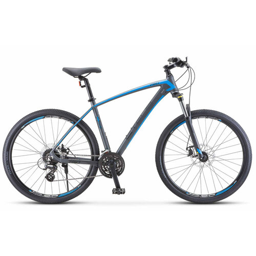 Горный MTB велосипед STELS Navigator 750 MD 275 V010 2023 рама 16 Антрацитовыйсиний 3811200₽