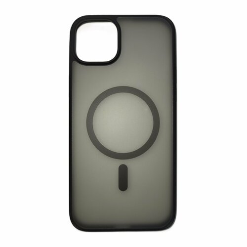 ClipCase UGREEN LP749 (25401) Classy Matte Magnetic Protective Case для iPhone 15 Plus 6.7'. Цвет: черный, прозрачный для Apple iPhone 15 Plus 6.7' черный, прозрачный clipcase ugreen lp738 25405 kickstand protective case для iphone 15 plus 6 7 цвет черный для apple iphone 15 plus 6 7 черный