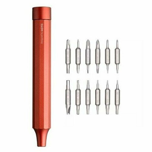 отвертка xiaomi hoto precision screwdriver set 28 in 1 qwlsd009 черная Отвертка электрическая Xiaomi Hoto Precision Screwdriver Kit 24 in 1 (QWLSD004) черная