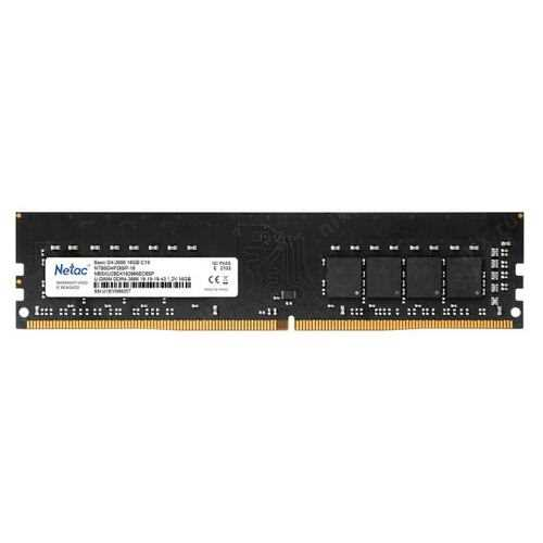 NeTac Модуль памяти Netac Basic DDR4-2666 16G C19 UDIMM 288-Pin DDR4 / PC PC4-21300 1.2V JEDEC