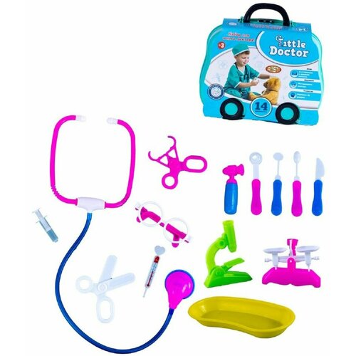ролевые игры toy mix набор доктора в чемодане st 120 Набор игровой Toy mix Набор доктора в чемодане х3шт