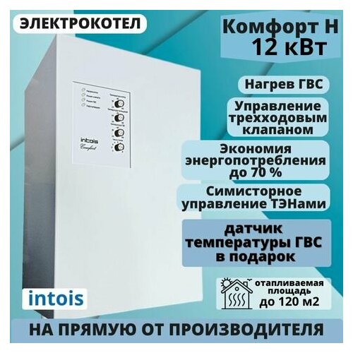 Электрический котел отопления Комфорт Н 12 кВт 54360₽