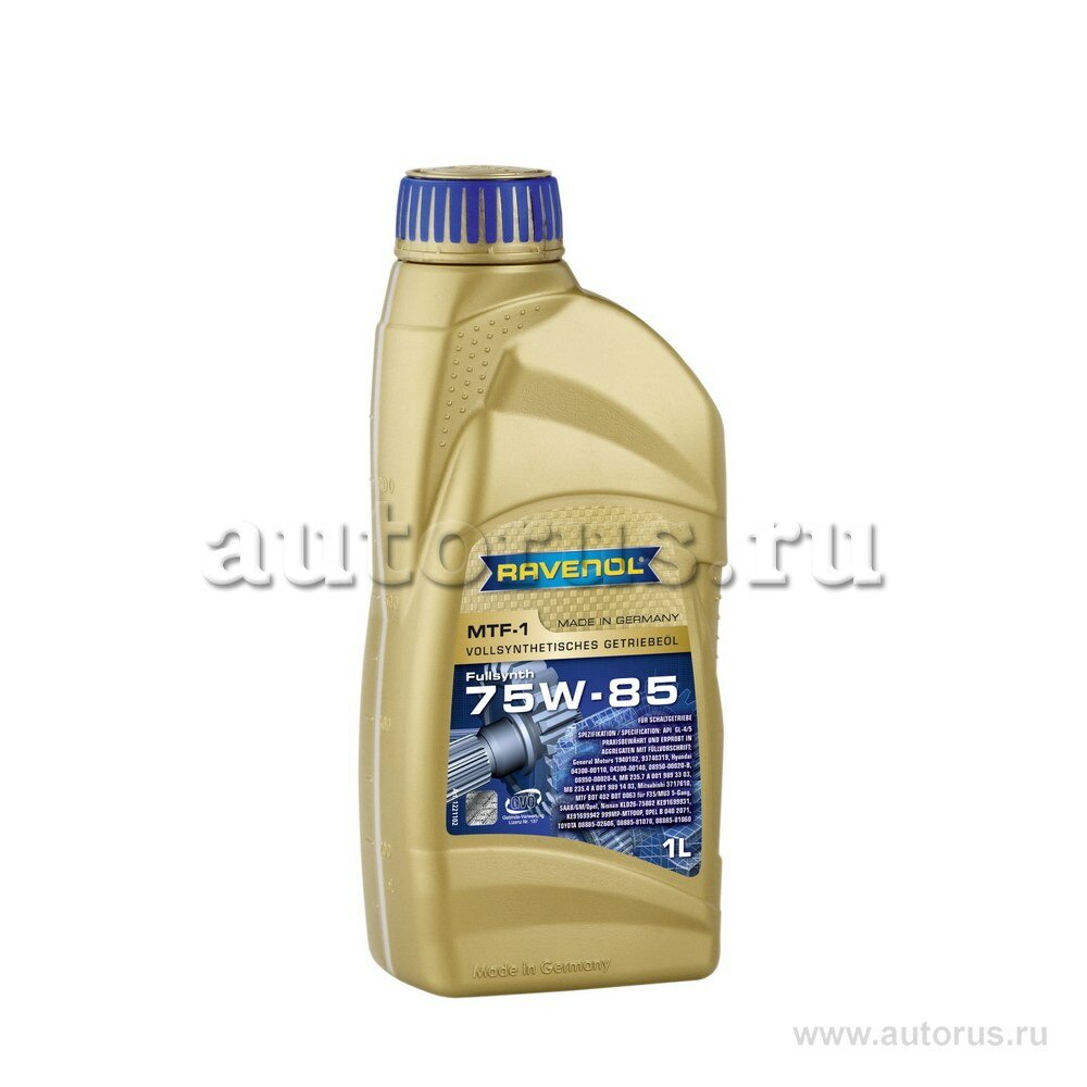 Масло трансмиссионное ravenol mtf -1 75w85 1 л 4014835719613