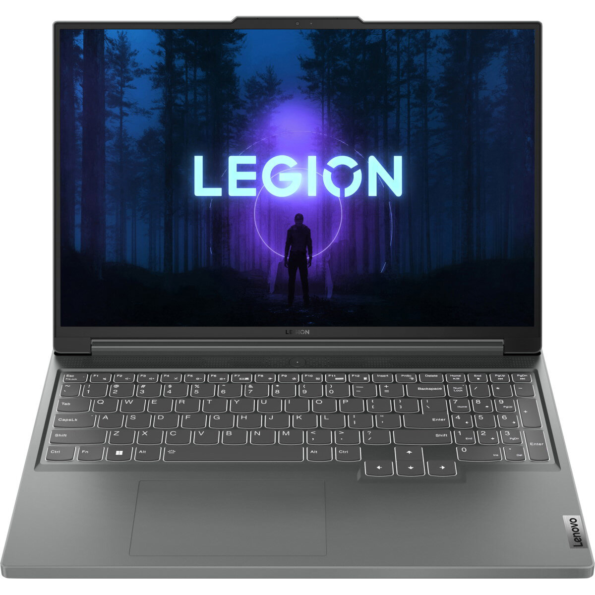 Ноутбук Lenovo Legion Slim 5 16IRH8, 16" (1920x1200) IPS 144Гц/Intel Core i5-13420H/16ГБ DDR5/512ГБ SSD/GeForce RTX 3050 4ГБ/Без ОС, серый (82YA00DMLK)