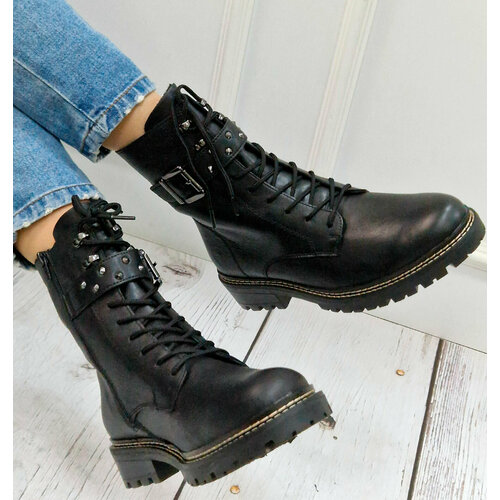 фото Ботинки remonte dorndorf, размер 44, черный