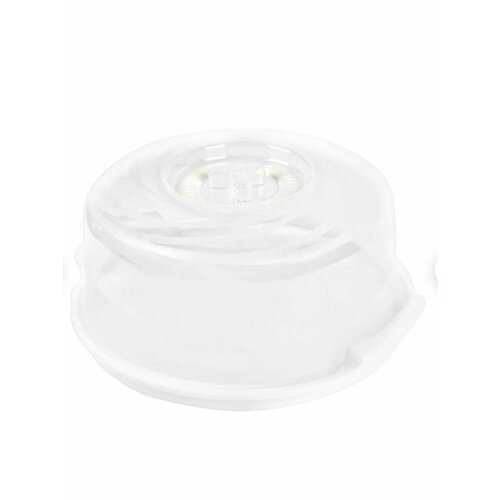 Крышка с поддоном для СВЧ d28см прозрачная с клапаном 680₽