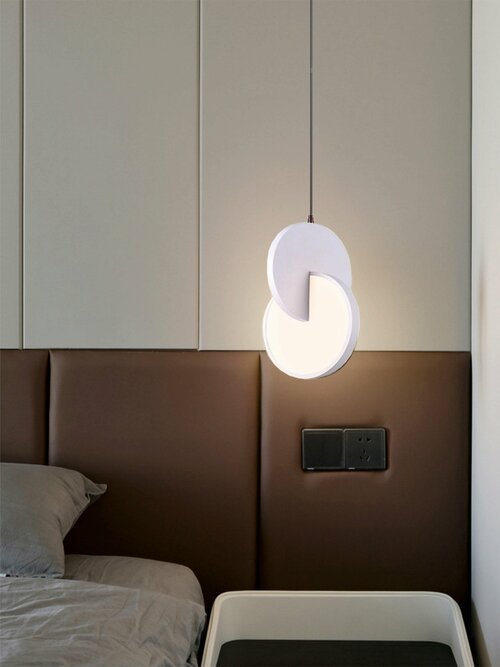 Светильник светодиодный подвесной VertexHome VER-2385-1WH стиль модерн, на кухню, в детскую, в спальню, в гостиную