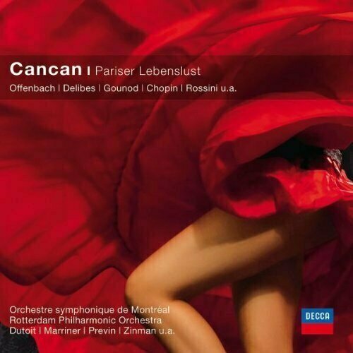 AUDIO CD Cancan-Ballett Highlights Dutiot & Marriner & Previn & Z: Cancan-Ballett Highlights Dutiot / Marriner / Previn / Z. 1 CD