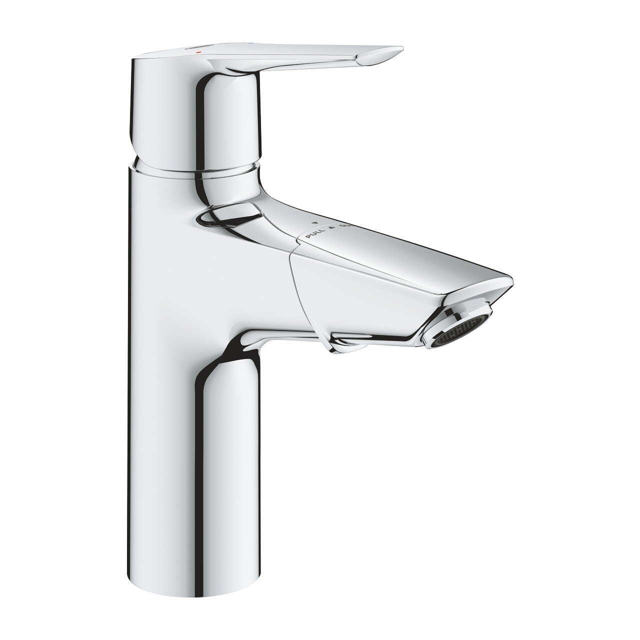 смеситель для раковины GROHE Start M-size выдвижной излив д/клапан хром - фото №1