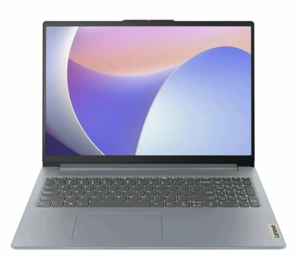 Ноутбук Lenovo IdeaPad Slim 3 16IRU8 82X80005RK, 16", 2023, IPS, Intel Core i7 1355U 1.7ГГц, 10-ядерный, 16ГБ LPDDR5, 512ГБ SSD, Intel Iris Xe graphics , без операционной системы, серый(НДС 20%)