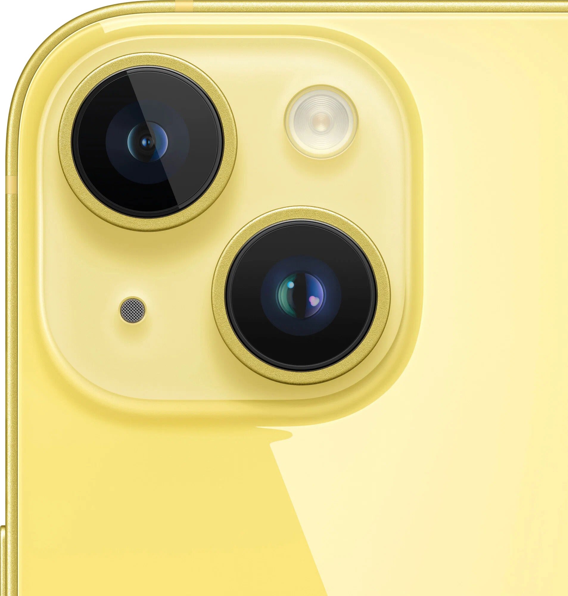 Смартфон Apple iPhone 14 128 ГБ, nano SIM + eSIM, Yellow, жёлтый — фото 1