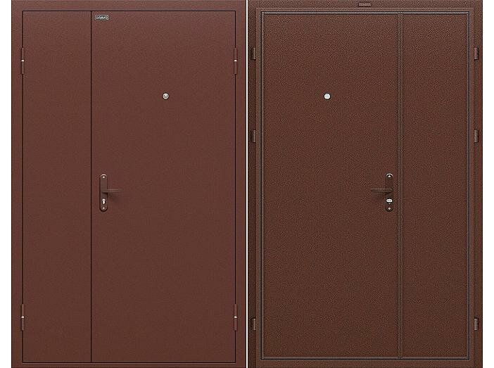 фото Дверь входная, Steel Russia, Дуо Гранд 69 мм, антик медь