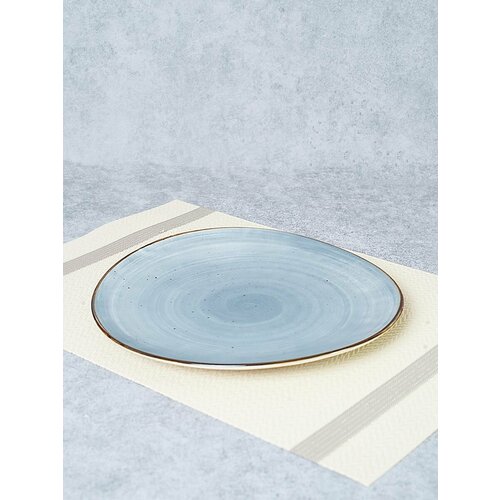 Набор тарелок DH Глазурь обеденная 26 см синий 1707₽