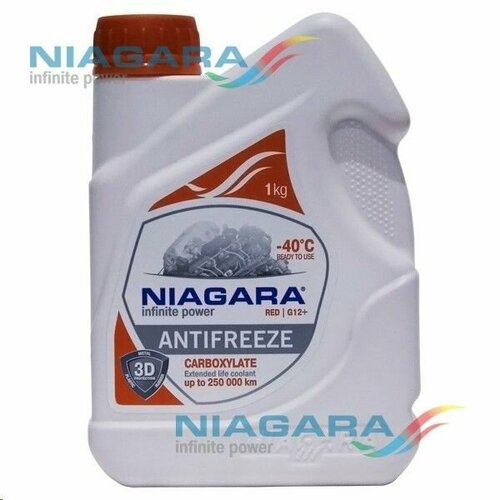 Антифриз Ниагара G-12+ -40С (1 кг.) красный