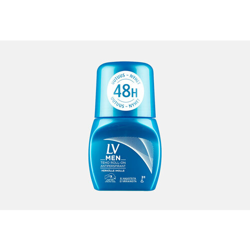 Мужской дезодорант 48 ч без запаха для чувствительной кожи LV, Roll-on perfume free antiperspirant for men 60мл