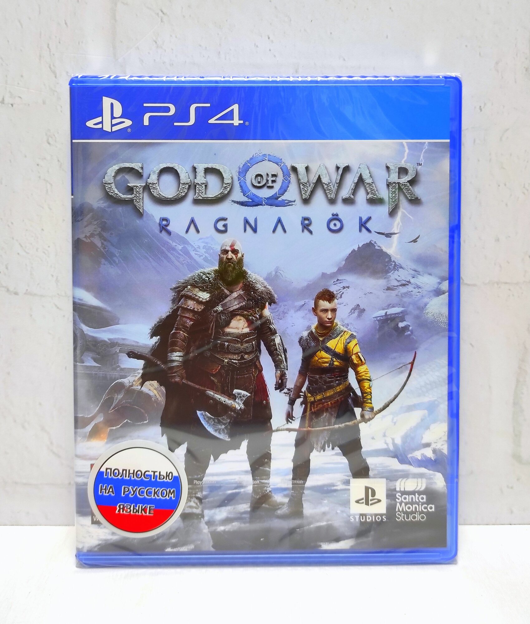 God Of War Ragnarok Рагнарек Полностью на русском Видеоигра на диске PS4 / PS5