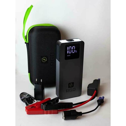 Устройство пусковое 12V 1500A 16000мА/ч (power bank), R15, RGD