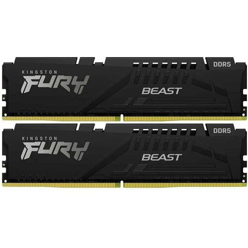 Оперативная память Kingston Fury Beast Black KF556C36BBEK2-16 DDR5 - 2x 8ГБ 5600МГц DIMM Ret 1122700₽