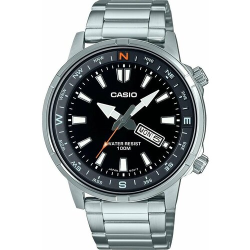 Наручные часы CASIO MTD-130D-1A4, серебряный