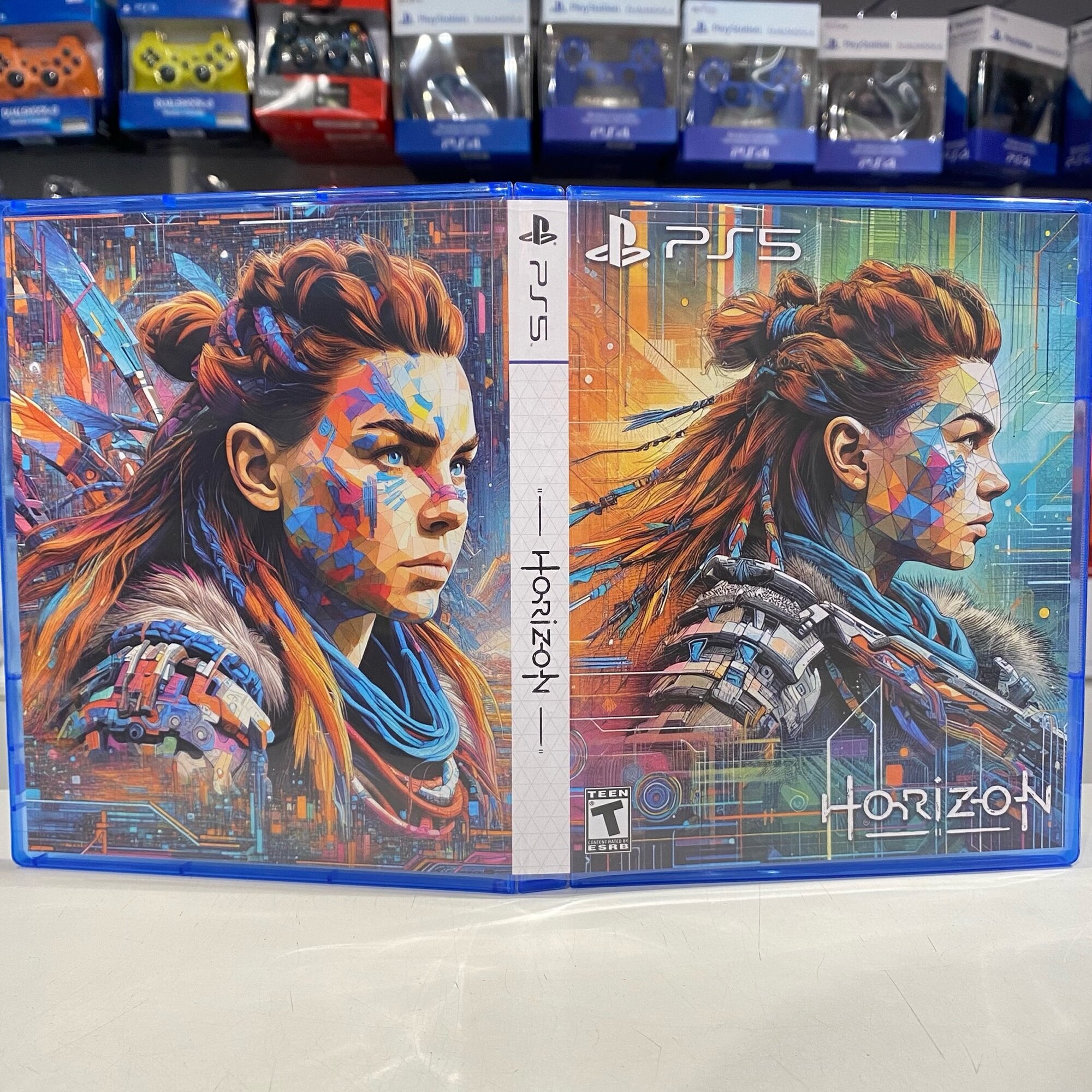 Эксклюзивная обложка PS5 для Horizon №4