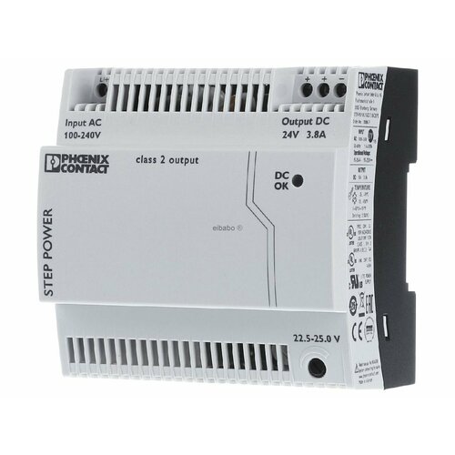 Источник питания постоянного тока 85 264 В 24 В 912 Вт STEPPS1AC24 2868677 Phoenix 2868677 4046356478618 43715₽