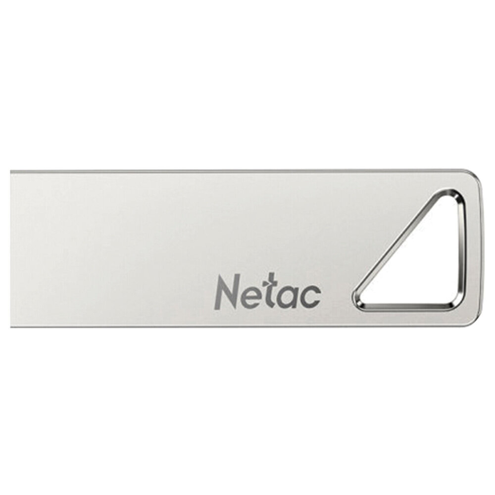 Флеш-диск 16GB NETAC U326, USB 2.0, металлический корпус, серебристый, NT03U326N-016G-20PN упаковка 3 шт.