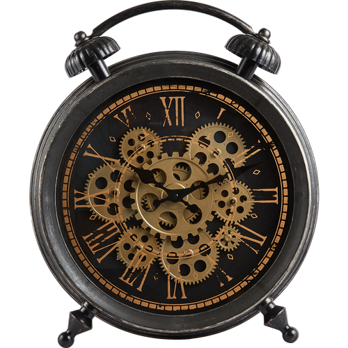 Часы настольные Atmosphera Meca круглые пластик цвет черный бесшумные 356 см 4933₽