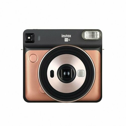 Фотоаппарат моментальной печати Fujifilm Instax SQ6, золотой ssm2167 1rmz 5 шт бесплатная доставка ssm2167 1rm ssm2167 маркировка b11 msop10 ic 100% новые и оригинальные